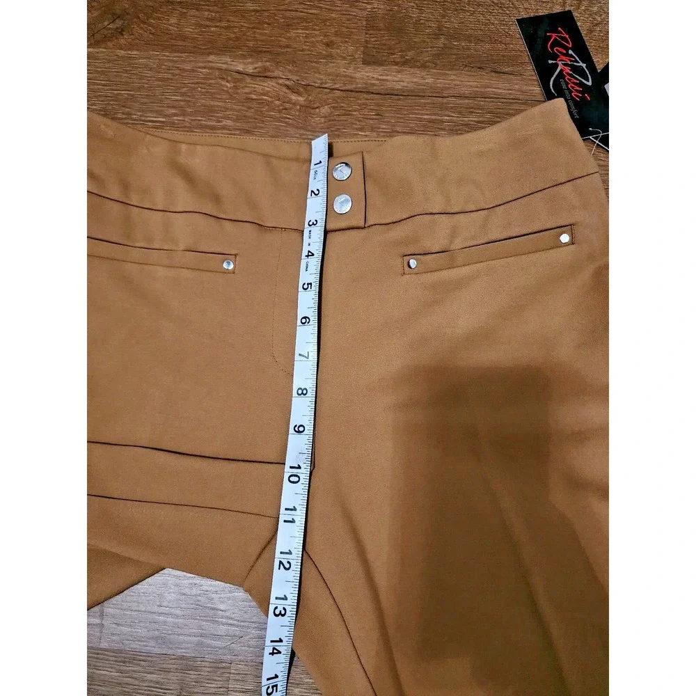 Rekucci Women's‎ Secret Figure Pull-On Knit Straight Pant w/Tummy Control